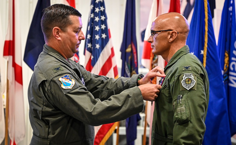 753rd Test and Evaluation Group change of command ceremony