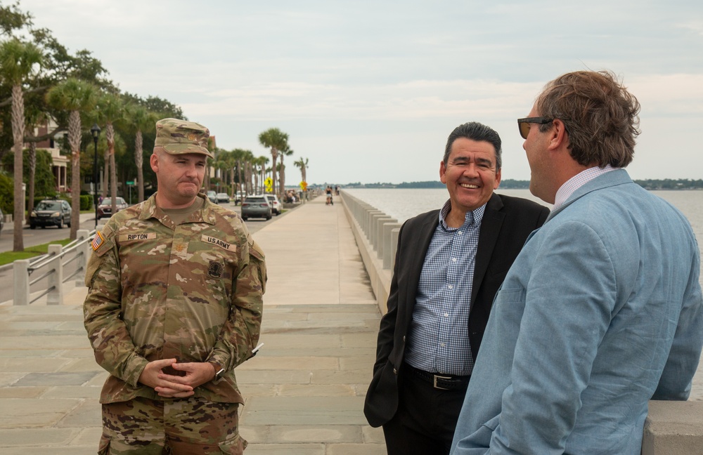 Assistant Secretary of the Army (Civil Works) Michael Connor Visits the Charleston District