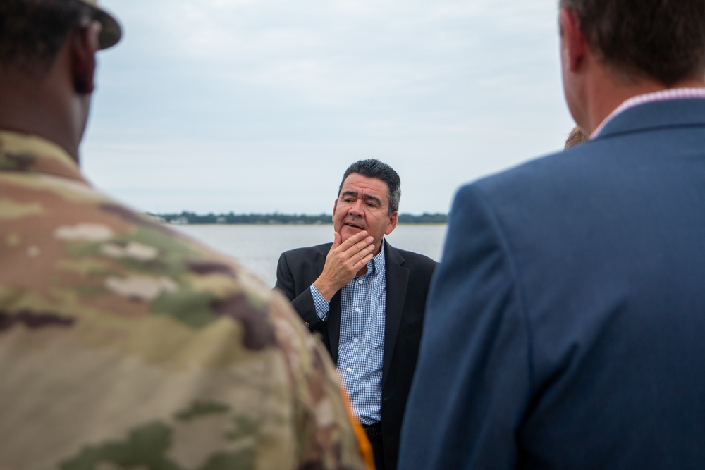 Assistant Secretary of the Army (Civil Works) Michael Connor Visits the Charleston District