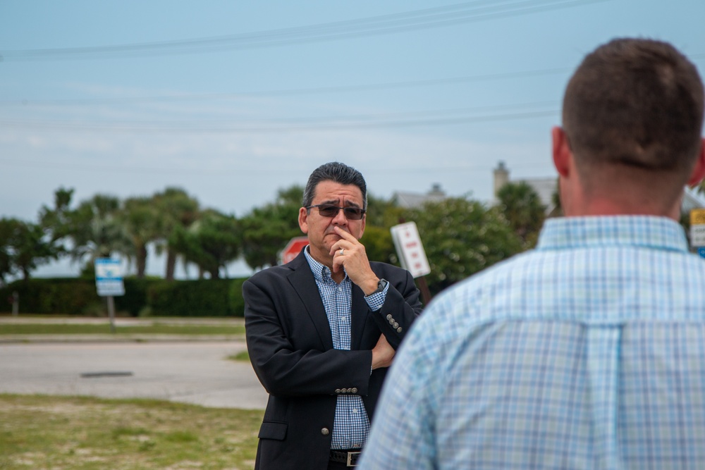 Assistant Secretary of the Army (Civil Works) Michael Connor Visits the Charleston District