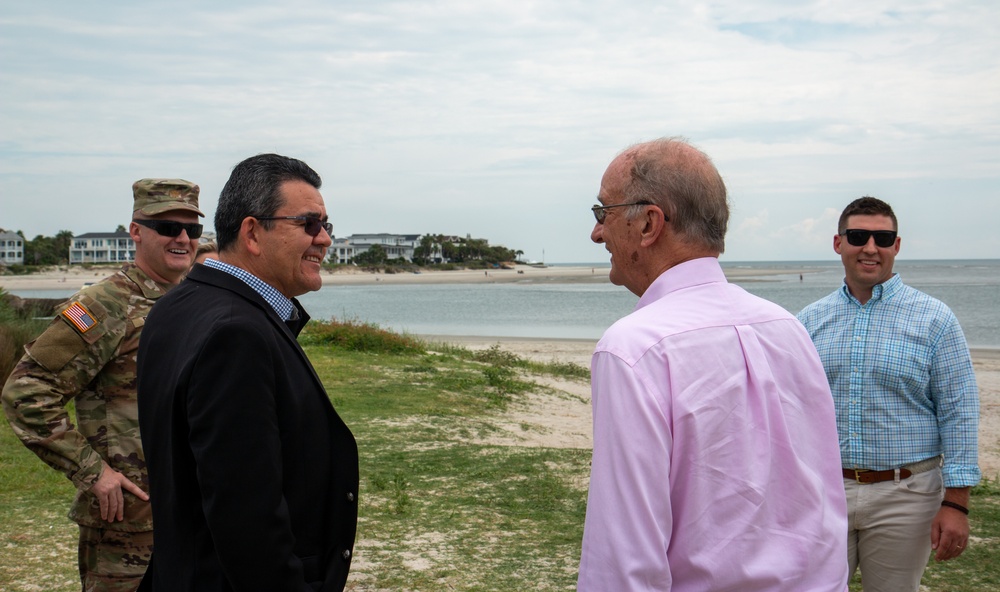 Assistant Secretary of the Army (Civil Works) Michael Connor Visits the Charleston District