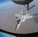 U.S. KC-135s refuel Qatari F-15s during exercise Sky Shield 9