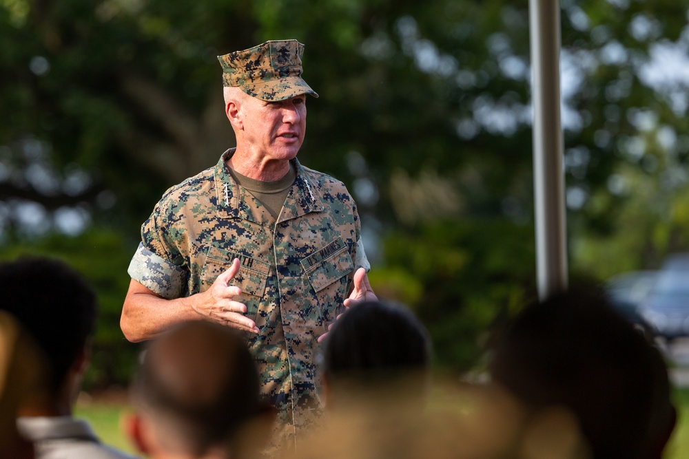 Lt. Gen. Calvert L. Worth Promotion Ceremony