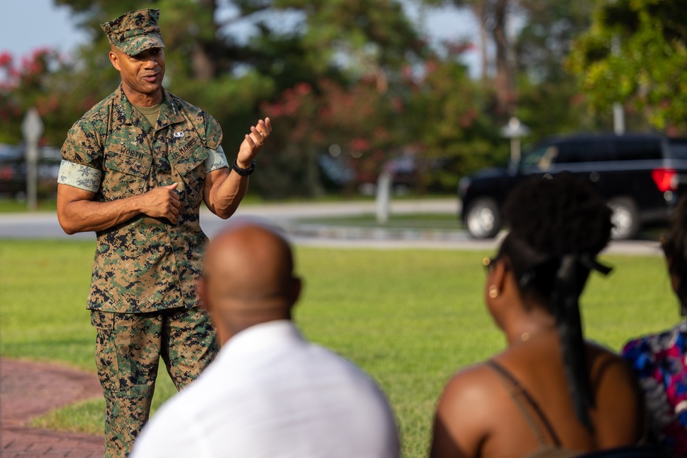 Lt. Gen. Calvert L. Worth Promotion Ceremony