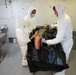 Emergency personnel test their rapid response