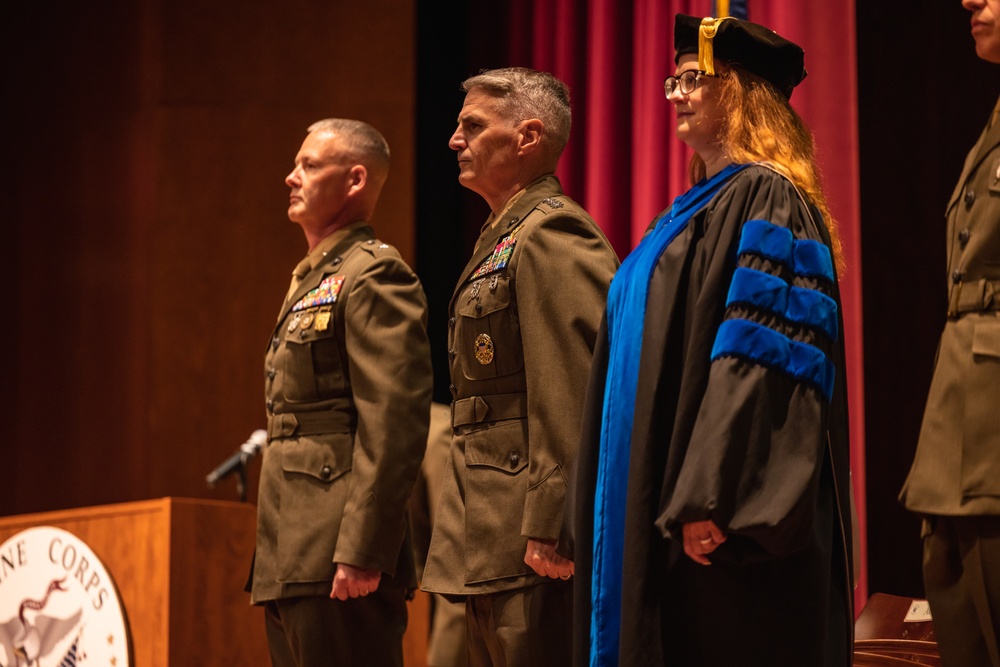 2024-2025 Academic Year Convocation Ceremony Hosted by the Marine Corps University