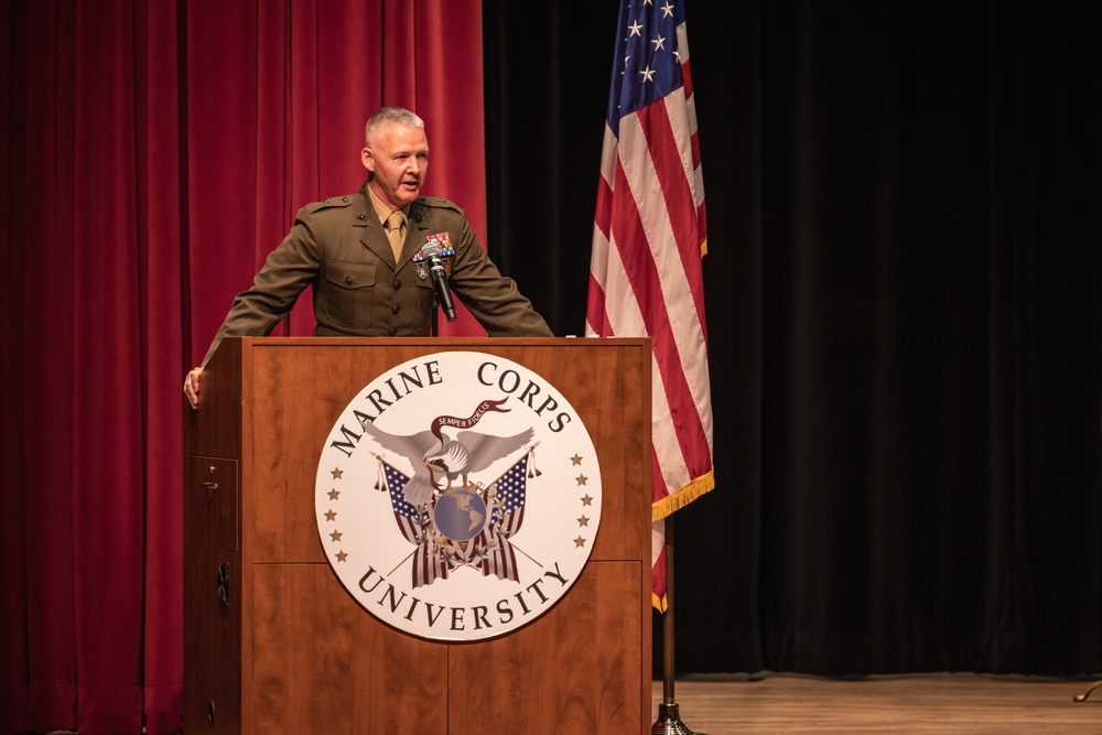 2024-2025 Academic Year Convocation Ceremony Hosted by the Marine Corps University