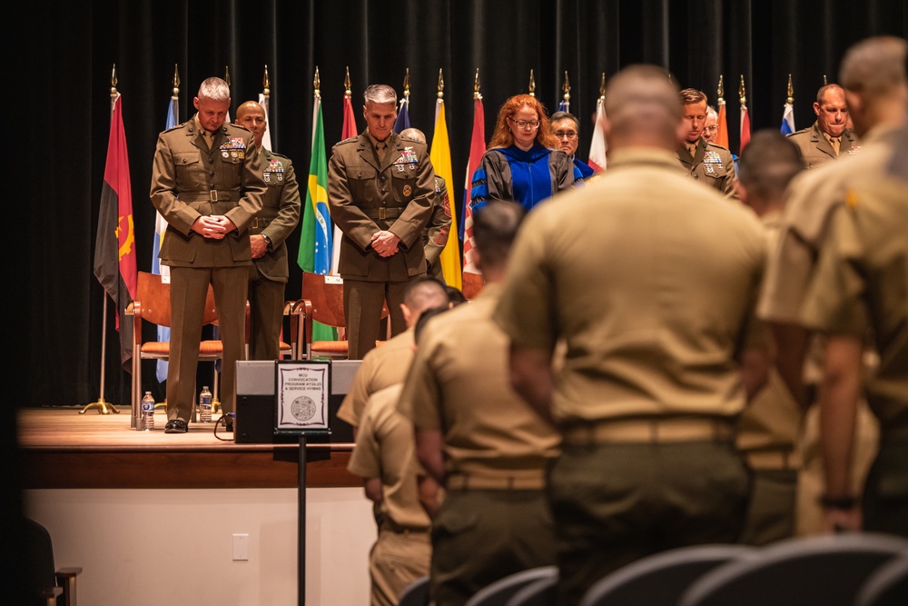 2024-2025 Academic Year Convocation Ceremony Hosted by the Marine Corps University