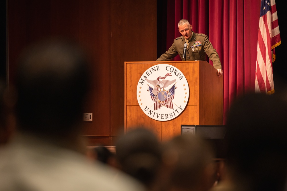 2024-2025 Academic Year Convocation Ceremony Hosted by the Marine Corps University