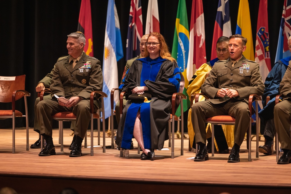 2024-2025 Academic Year Convocation Ceremony Hosted by the Marine Corps University