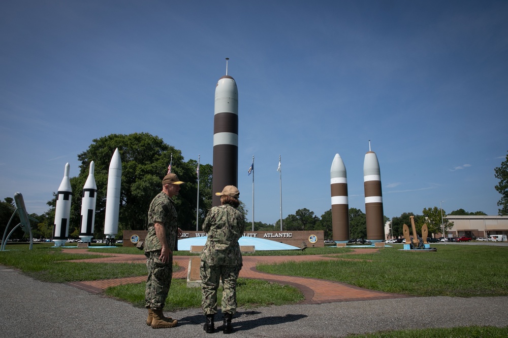 CNO Visits Submarine Group 10 in Kings Bay, Ga.