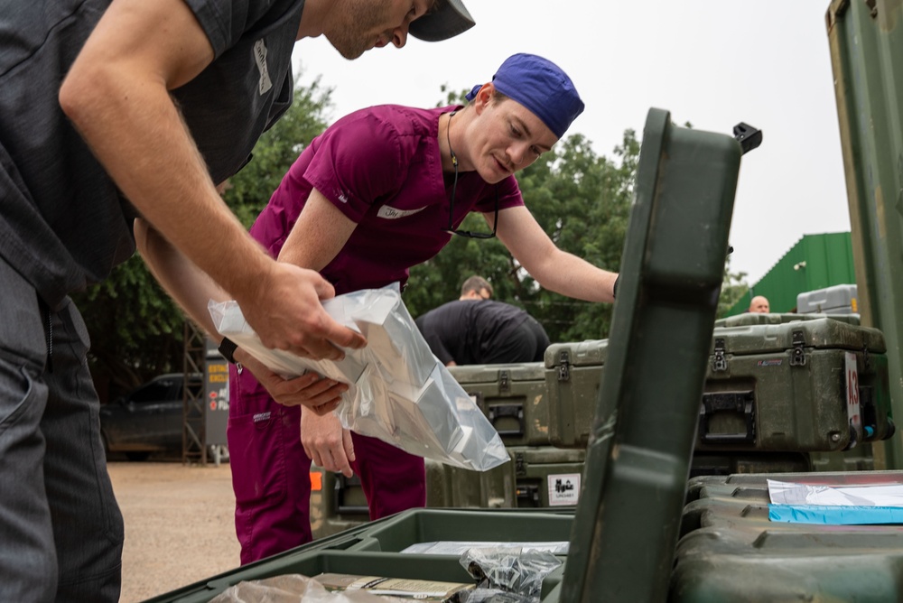 U.S. Air Force, Army medics team with Paraguay in first-ever active-duty led medical assistance mission at AMISTAD 24