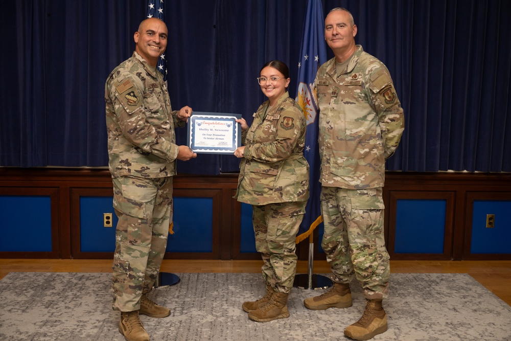 August promotion ceremony held