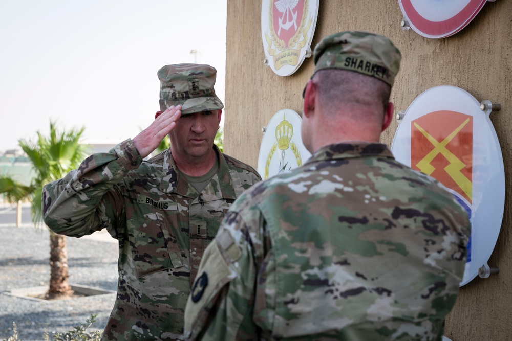 Brixius promoted to highest warrant officer rank