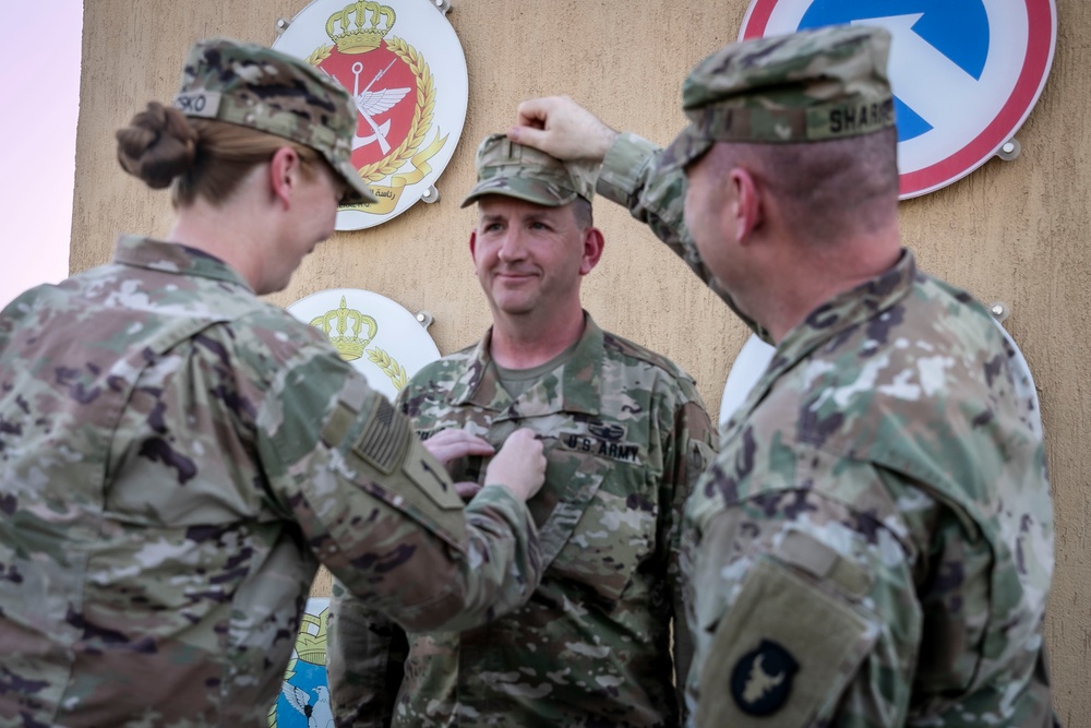 Brixius promoted to highest warrant officer rank