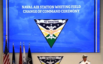 Capt. Ted Elkins Assumes Command of NAS Whiting Field