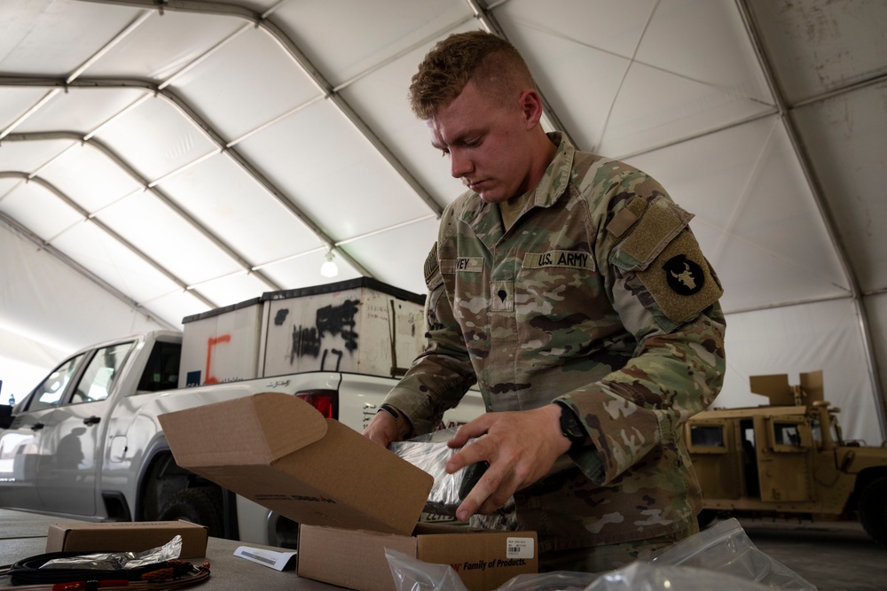 34th Infantry Division receives integrated tactical network