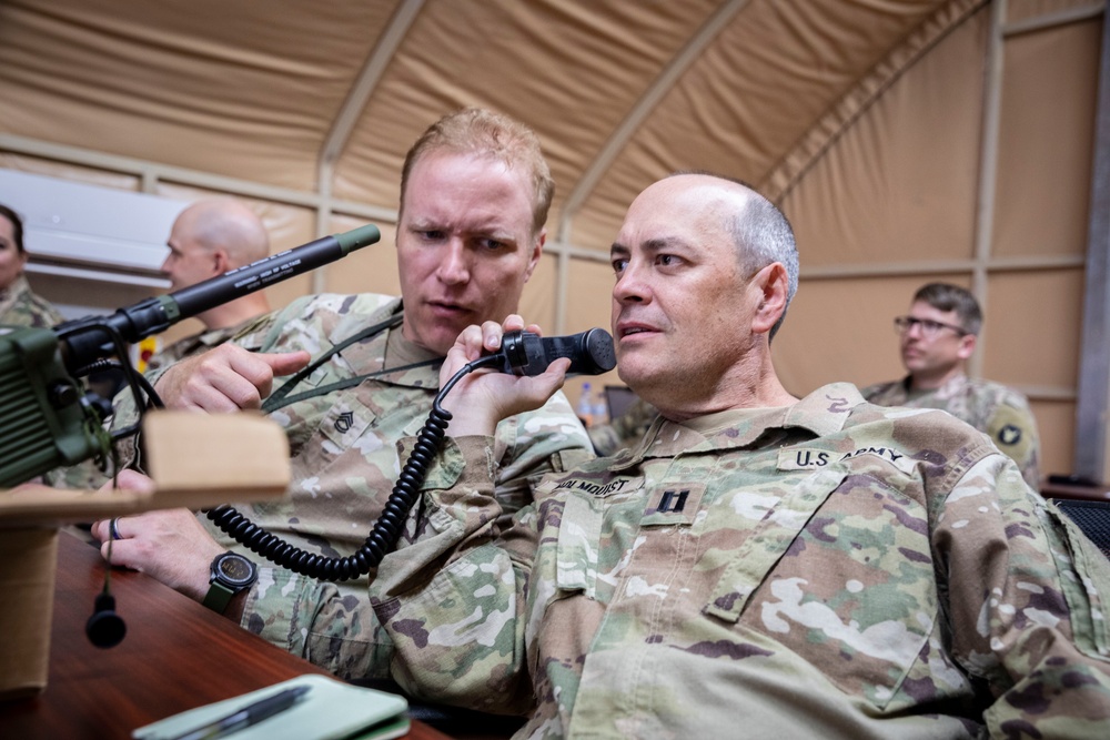 34th Infantry Division receives integrated tactical network