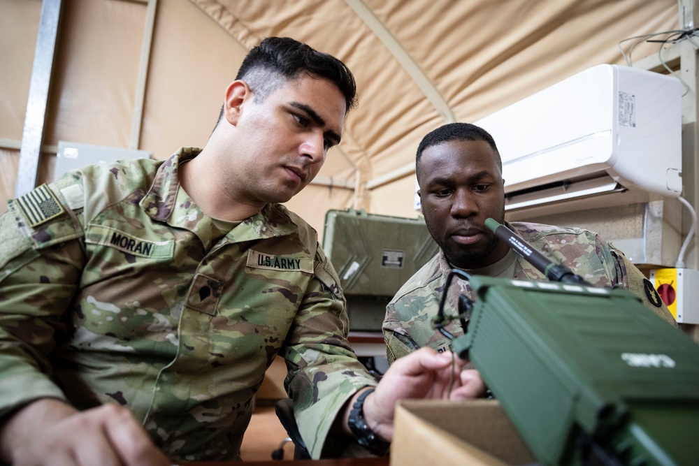 34th Infantry Division receives integrated tactical network