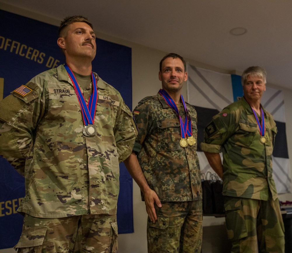 Capt. Jack Straub is awarded two medals