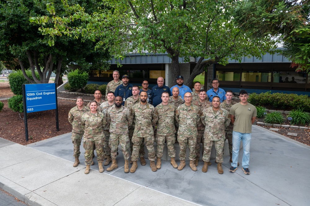 129th Civil Engineer Squadron Group Photo