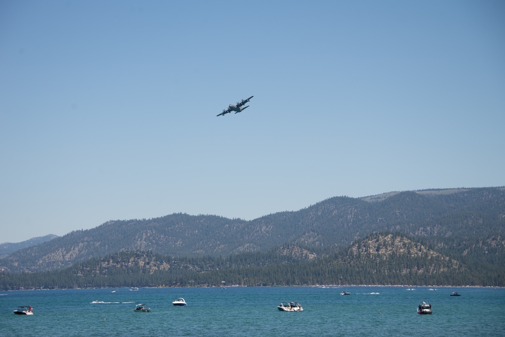 129th RQW SAR DEMO at South Lake Tahoe