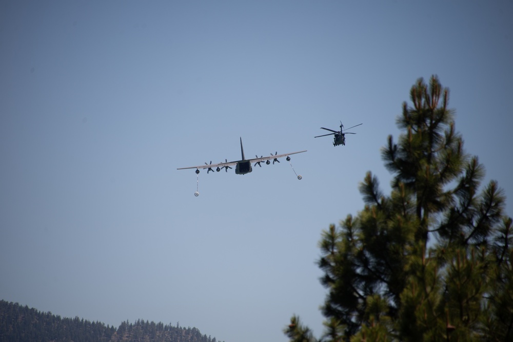 129th RQW SAR DEMO at South Lake Tahoe