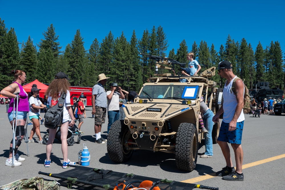 South Lake Tahoe Static Display with the 129th RQW