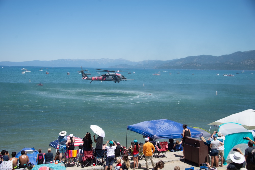 129th RQW SAR DEMO at South Lake Tahoe