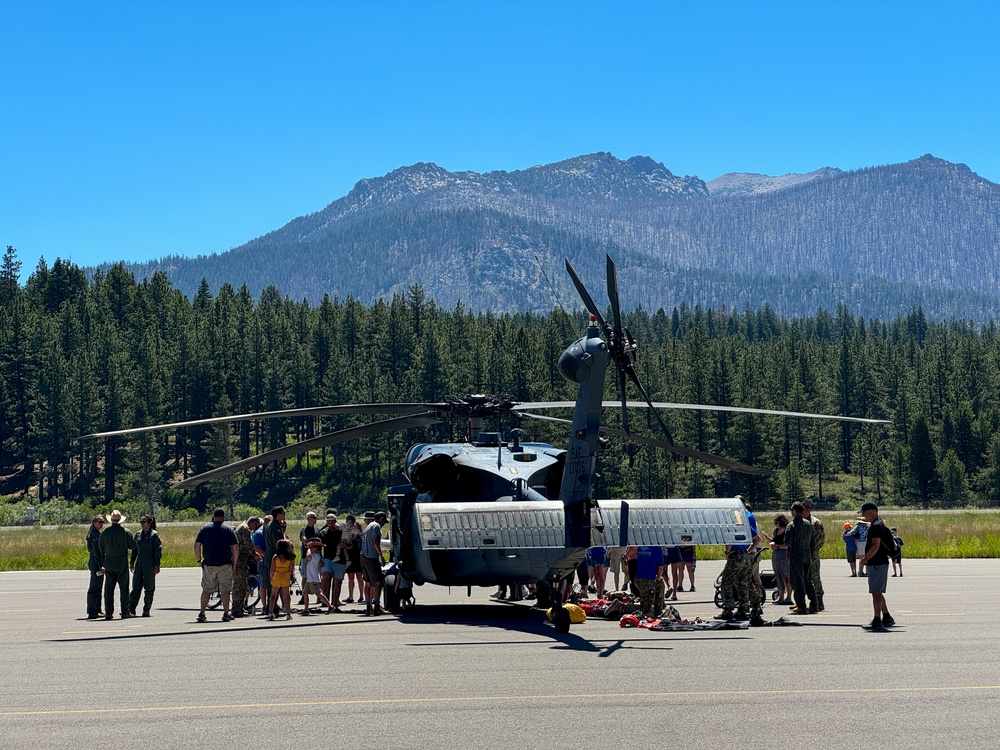 South Lake Tahoe Static Display with the 129th RQW