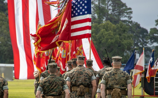 II MEF change of command