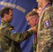 Sgt. Thomas Hunt receives a bronze medal