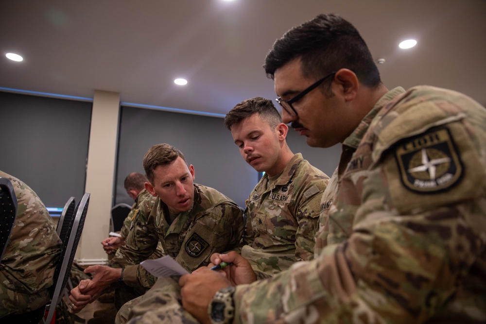 Team USA answer questions about the law of armed conflict