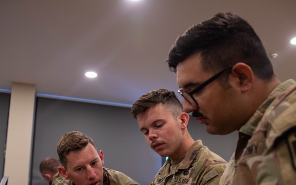 Team USA answer questions about the law of armed conflict