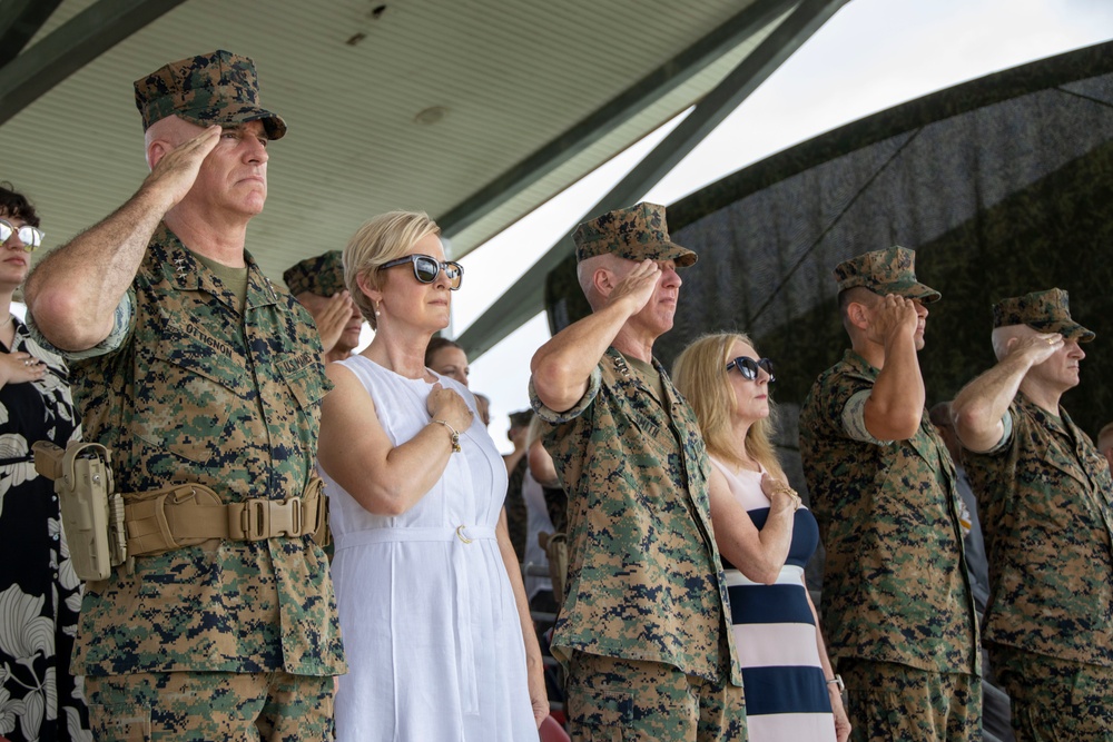 II MEF change of command