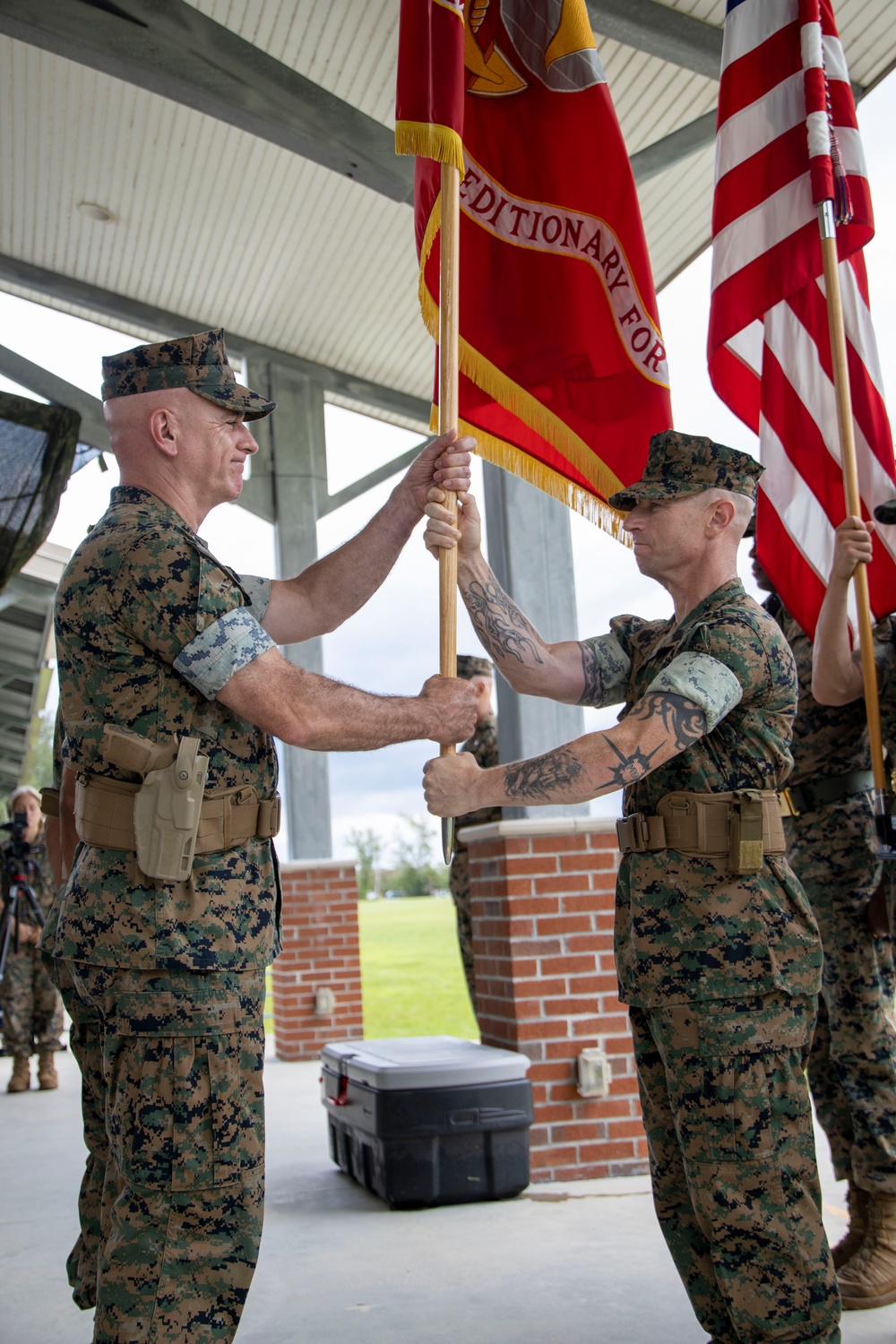 II MEF change of command