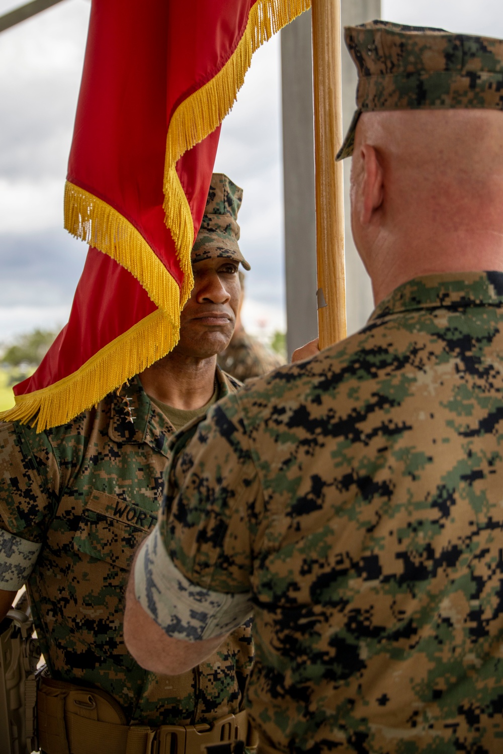 II MEF change of command