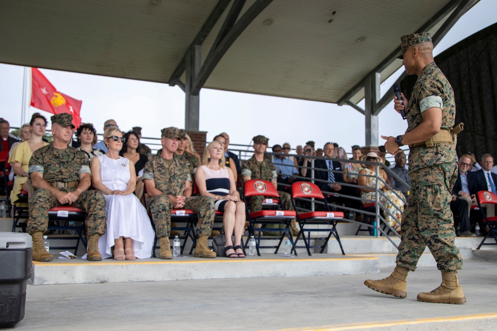 II MEF change of command