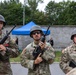 Service members prepare to compete in a Tactical Combat Casualty Care Competition