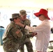 New Fort McCoy Garrison commander, garrison command team support opening event for 2024 Monroe County Fair