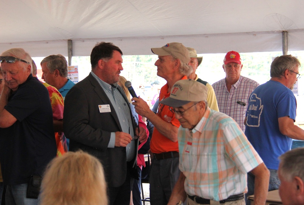 New Fort McCoy Garrison commander, garrison command team support opening event for 2024 Monroe County Fair