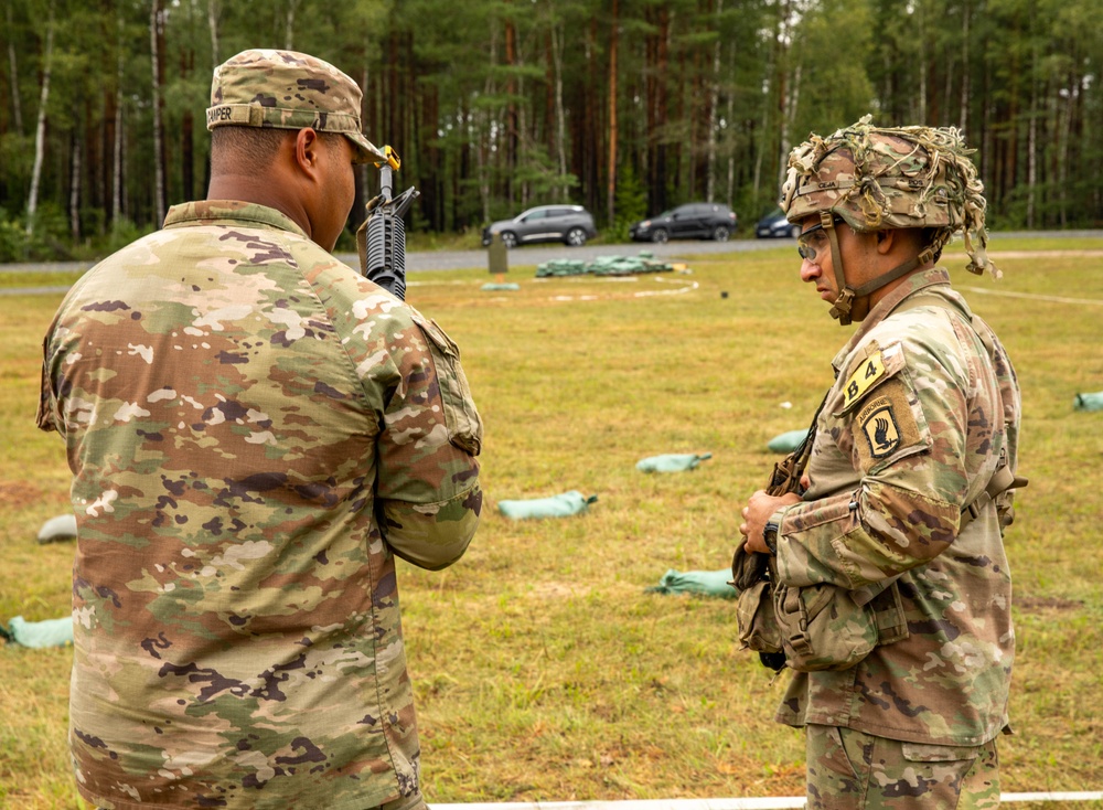 U.S. Army Europe and Africa Best Squad Competition: E3B Tasks