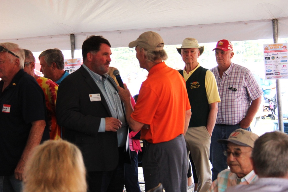 New Fort McCoy Garrison commander, garrison command team support opening event for 2024 Monroe County Fair