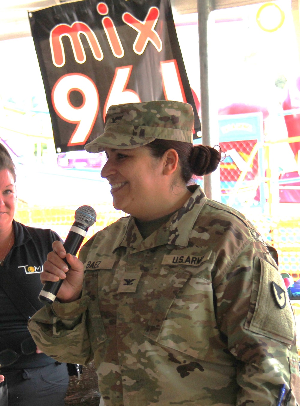 New Fort McCoy Garrison commander, garrison command team support opening event for 2024 Monroe County Fair