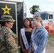 New Fort McCoy Garrison commander, garrison command team support opening event for 2024 Monroe County Fair