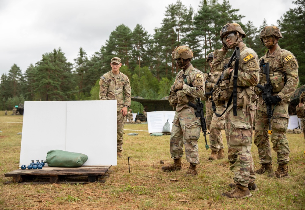 U.S. Army Europe and Africa Best Squad Competition: E3B Tasks