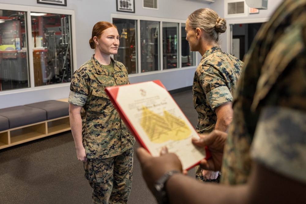 Sgt. Mary Kohlmann; Meritorious Promotion to Sergeant