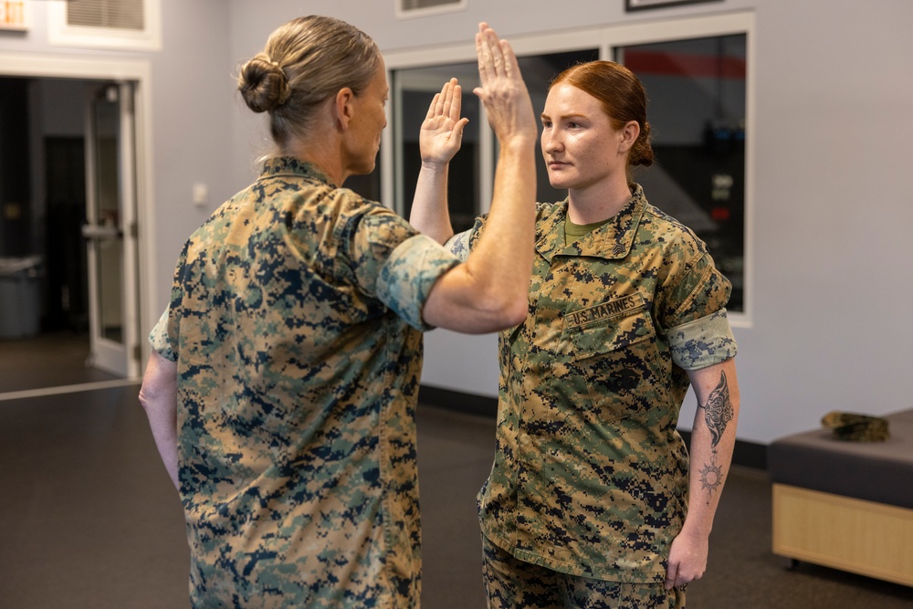 Sgt. Mary Kohlmann; Meritorious Promotion to Sergeant