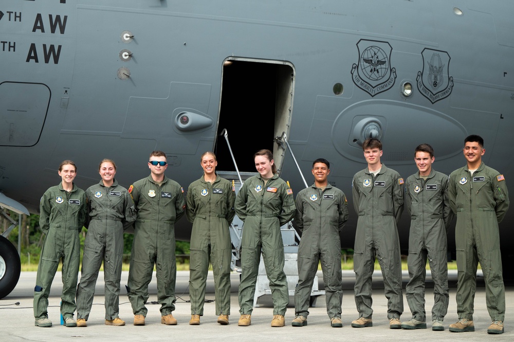 Embry-Riddle ROTC Tours JB Charleston