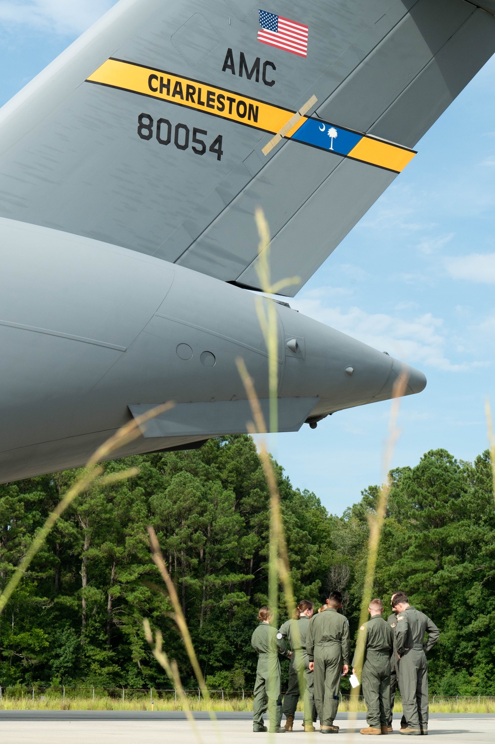 Embry-Riddle ROTC Tours JB Charleston